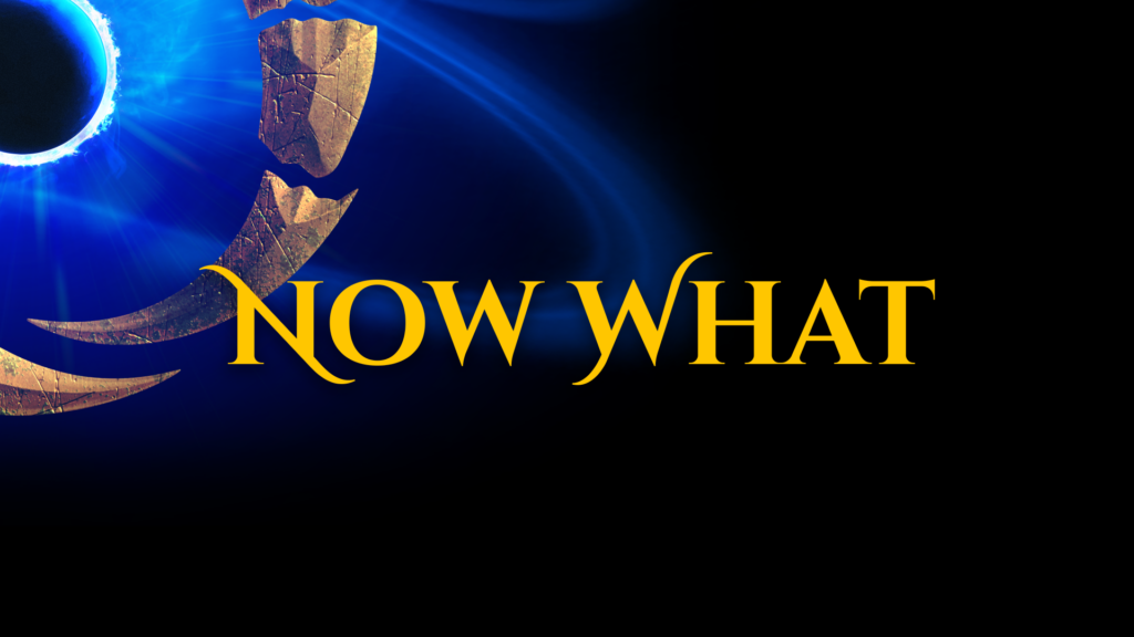 Now What: What Changes from Here