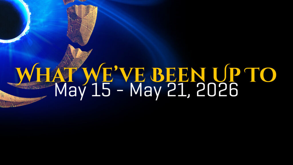 Around the Team: What We’ve Been Up To – May 15 – May 21, 2026