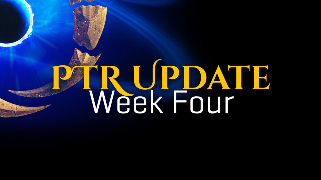 PTR Week Four Highlights